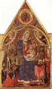 Antonio Fiorentino Madonna and Child with Saints oil